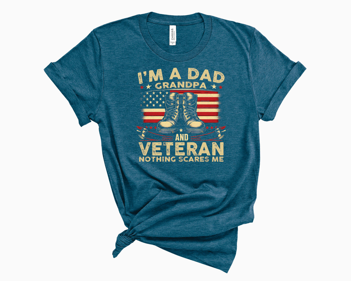 I'm A Dad, Grandpa And Veteran - Transfer