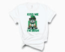 Kiss Me I'm Irish Bulldog - Transfer