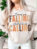 Leaves Are Falling Autumn Is Calling - Transfer