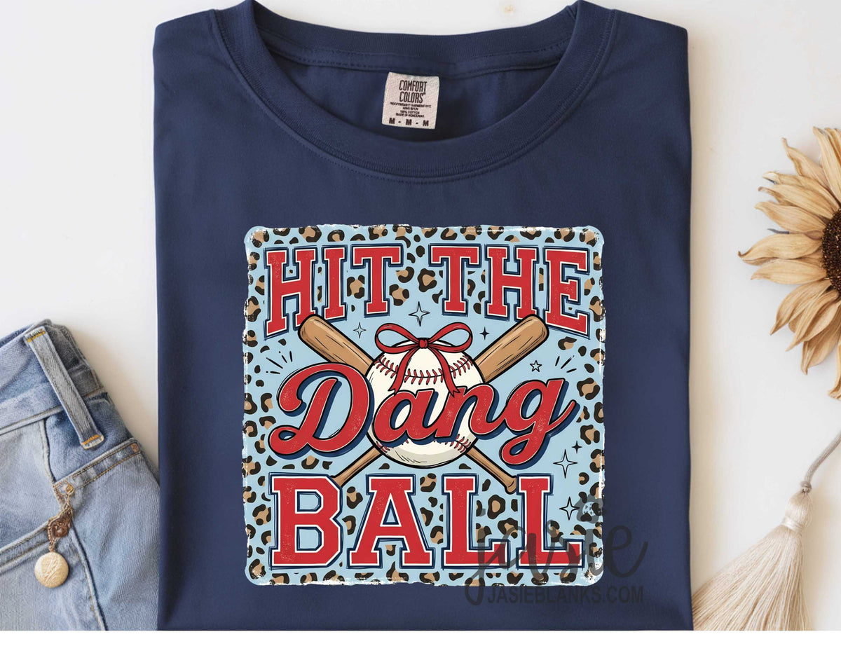 Leopard Hit the Dang Ball - Transfer