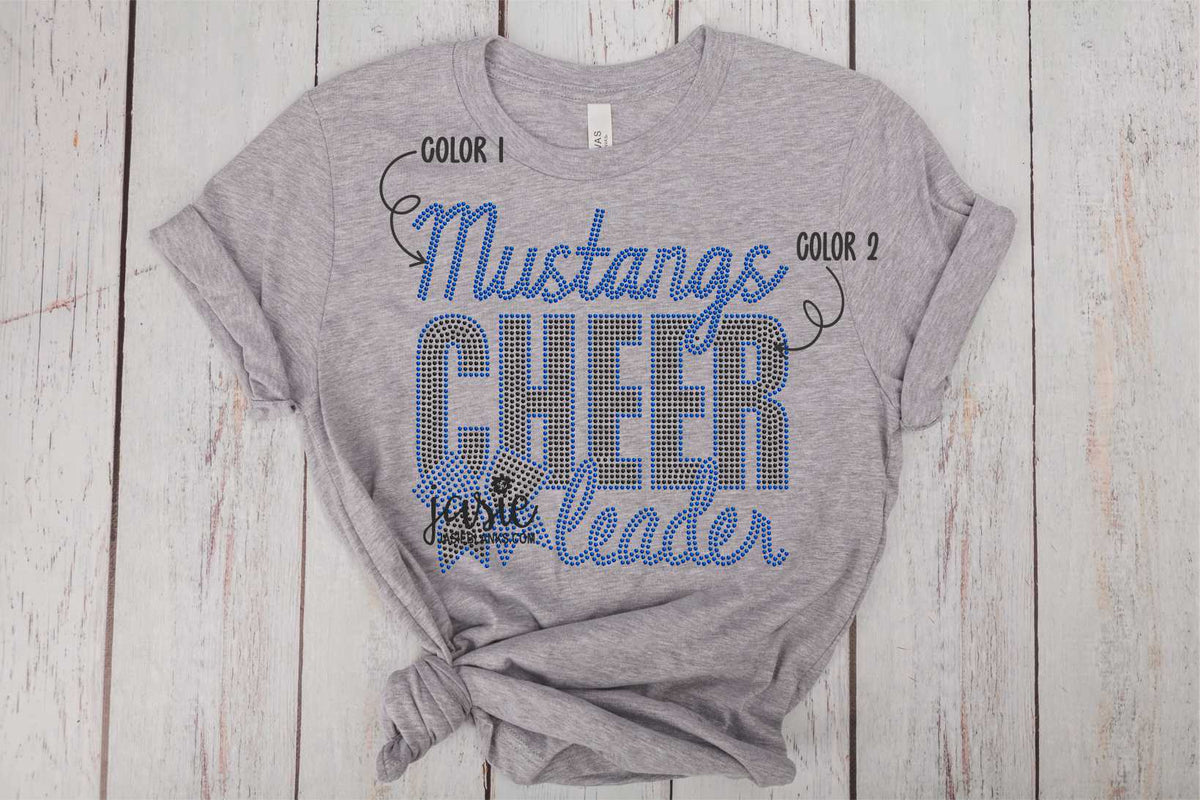Cheer Mascot  - Mustangs - SPANGLE