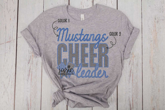 Cheer Mascot  - Mustangs - SPANGLE