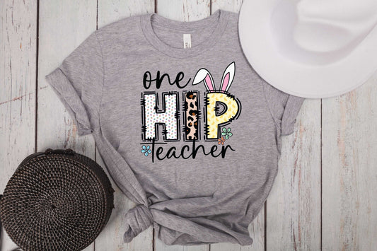 One Hip Teacher Doodle- Transfer