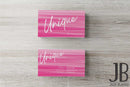 Pink Highlighter Business Card