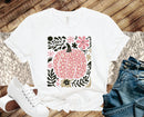 Pink Leopard Floral Pumpkin  - Transfer