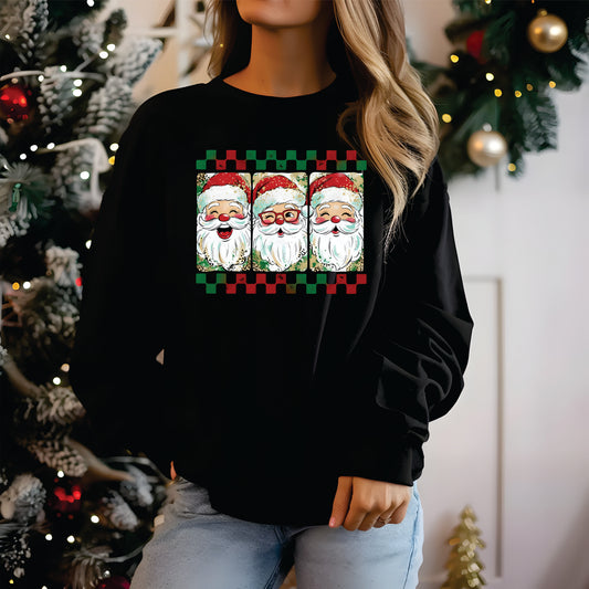 Preppy Santa Brushstroke - Transfer