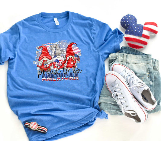 Proud To Be An American Gnome -  Transfer