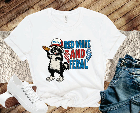 Red White and Feral - Transfer