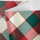 Red and Green Argyle Wrapping Paper