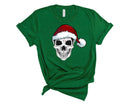 Skull With Santa Hat - Transfer