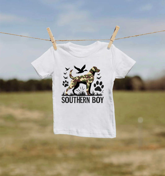 Southern Boy Camo Dog - Transfer