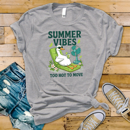 Summer Vibes Too Hot Too Move - Transfer