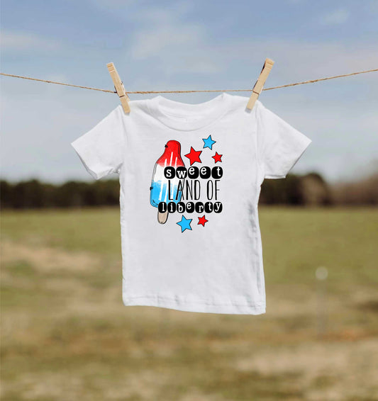 Sweet Land Of Liberty Popsicle -  Transfer