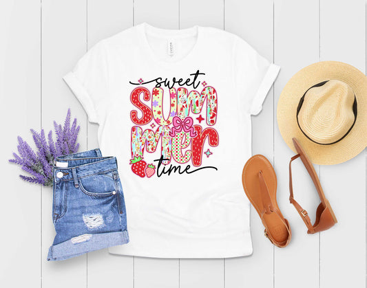 Sweet Summer Time-Strawberries - Transfer