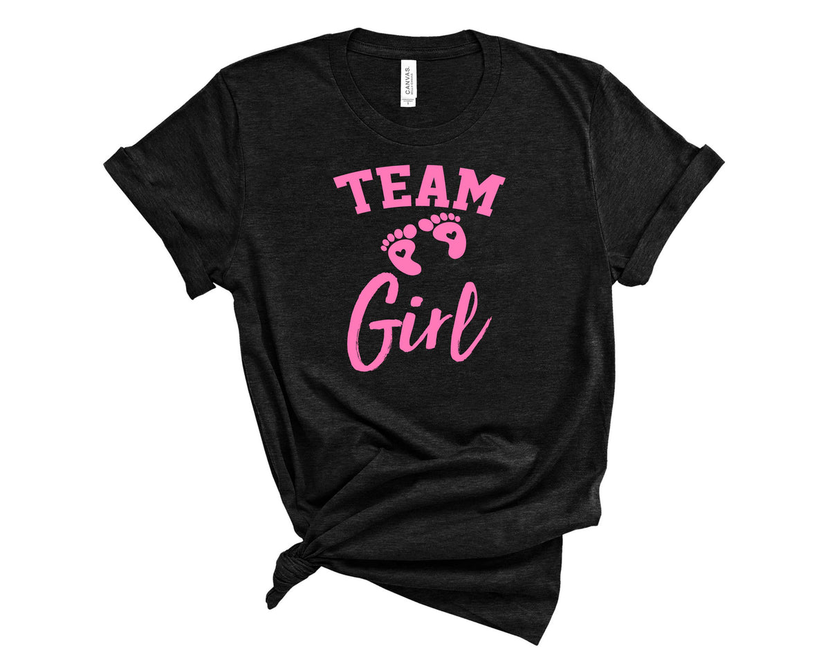 Team Girl Footprints - Transfer