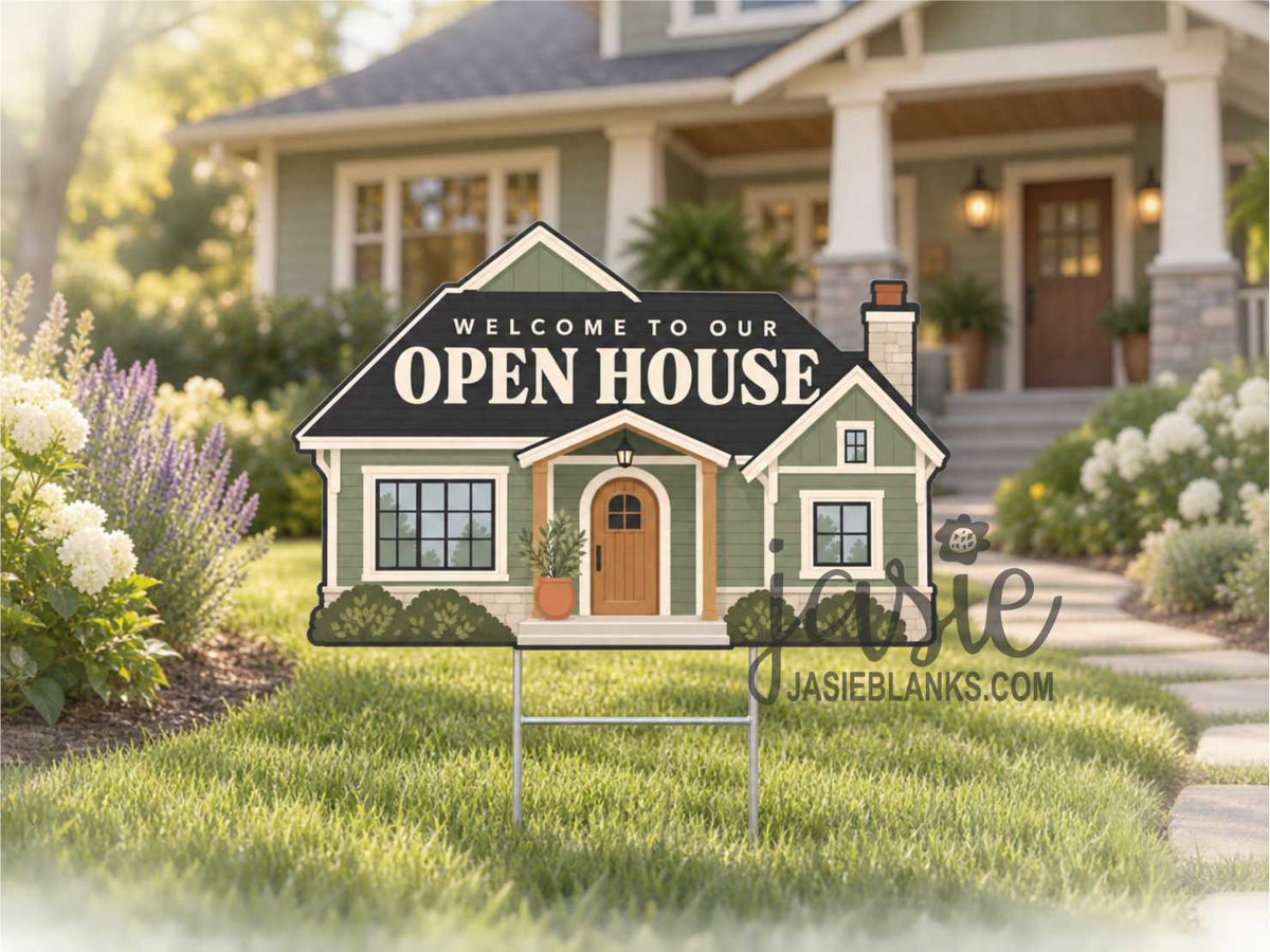 Traditional Open House - Yard Sign