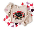 Valentine Camo Hunting Dog - Transfer