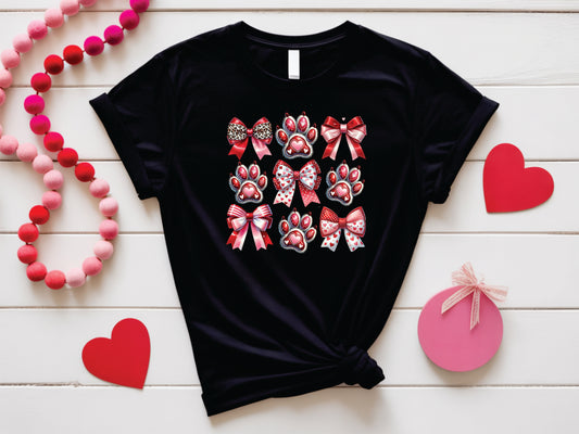 Valentine Coquette Paws - Transfer