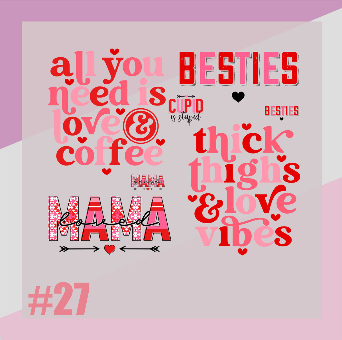 Valentines Day Gang Sheet #27