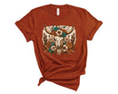 Vintage Floral Skull - Transfer