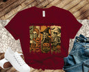 Vintage Just Waiting For Halloween Brushstroke - Transfer