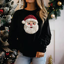 Faux Yarn Santa Claus - Transfer