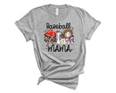 Baseball Mama  Checkered Cup - Transfer