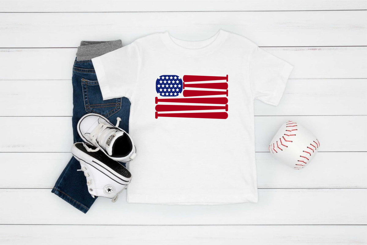 Baseball Star Flag- Transfer
