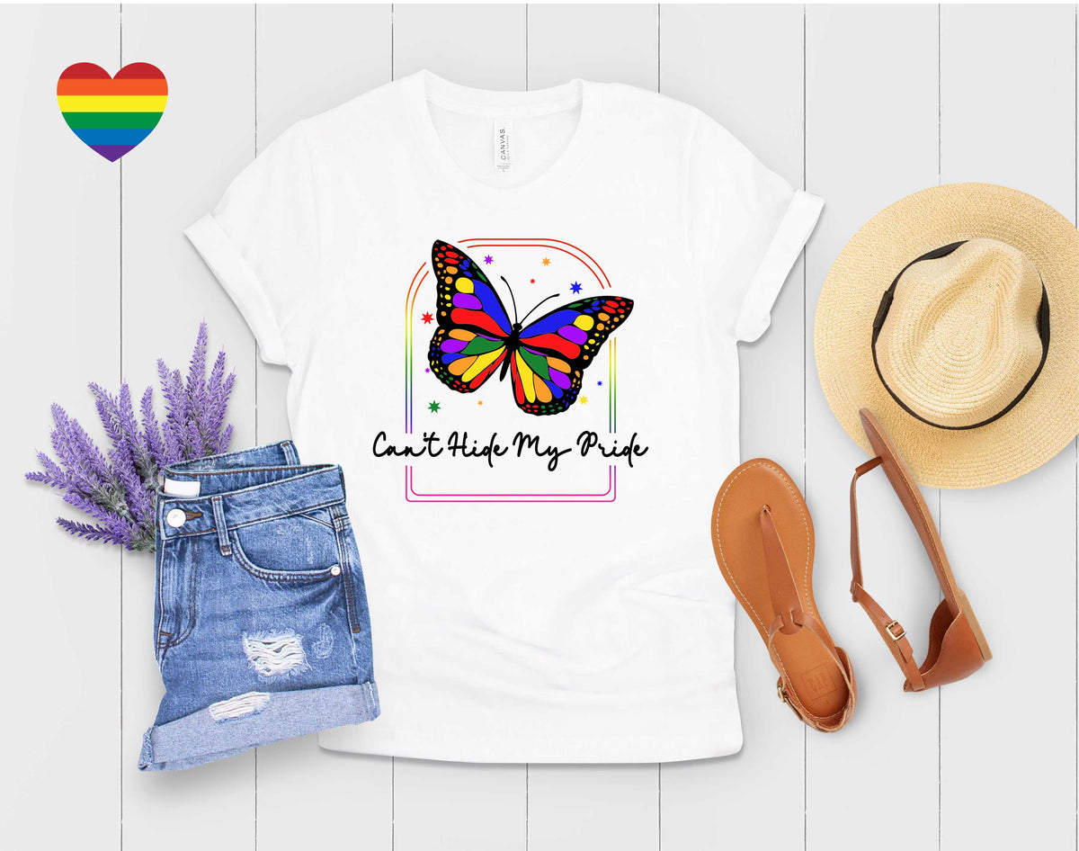 Can't Hide My Pride Butterfly - Transfer