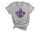 Fleur De Lis Leopard - Transfer