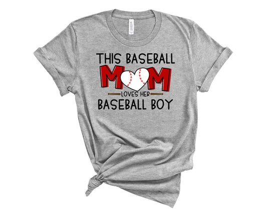 This Baseball Mom Loves Her Baseball Boy - Transfer