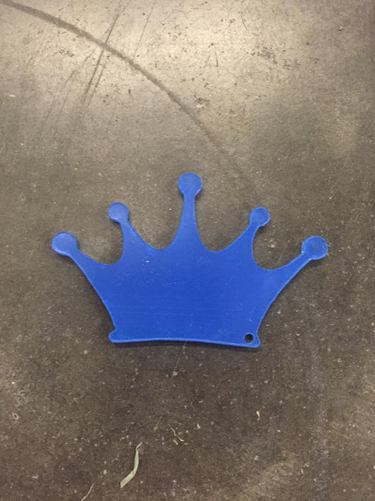 Acrylic-  Crown- Keychains