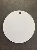 Acrylic-  2 in Circle Keychains