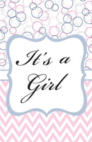 Garden Flags--- Light Pink Chev/Dots