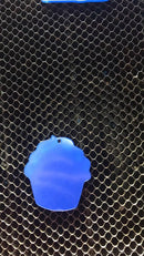 Acrylic cupcake key chain