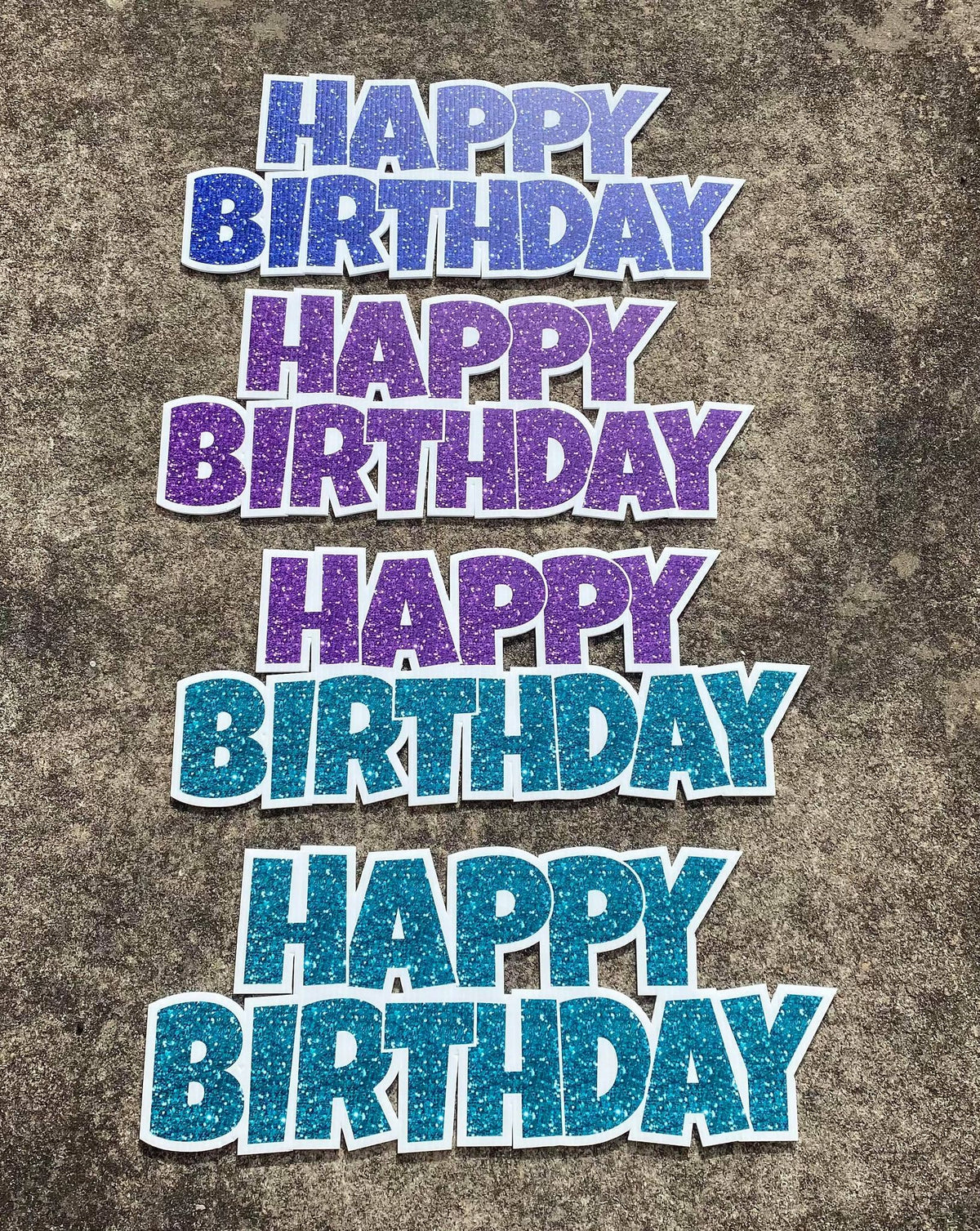 Photo Prop- Happy Birthday