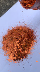 Chunky Glitter - Rustic Orange