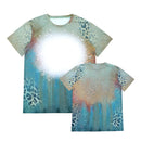 Polyester Bleach T-Shirt - Safari Leopard
