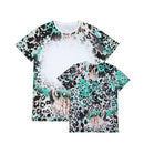 Polyester Bleach T-Shirt - Rustic Leopard