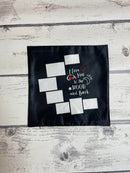 7 Panel Sublimation Moon & Back pillowcase