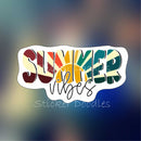 70's Summer Vibes - Sticker