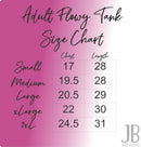 Polyester Bleach Tank - pink/blue/purple leopard