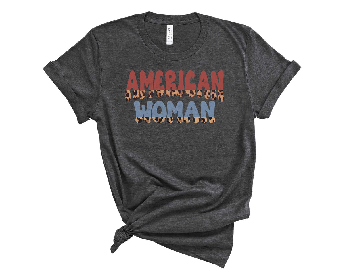 American Woman Leopard - Transfer
