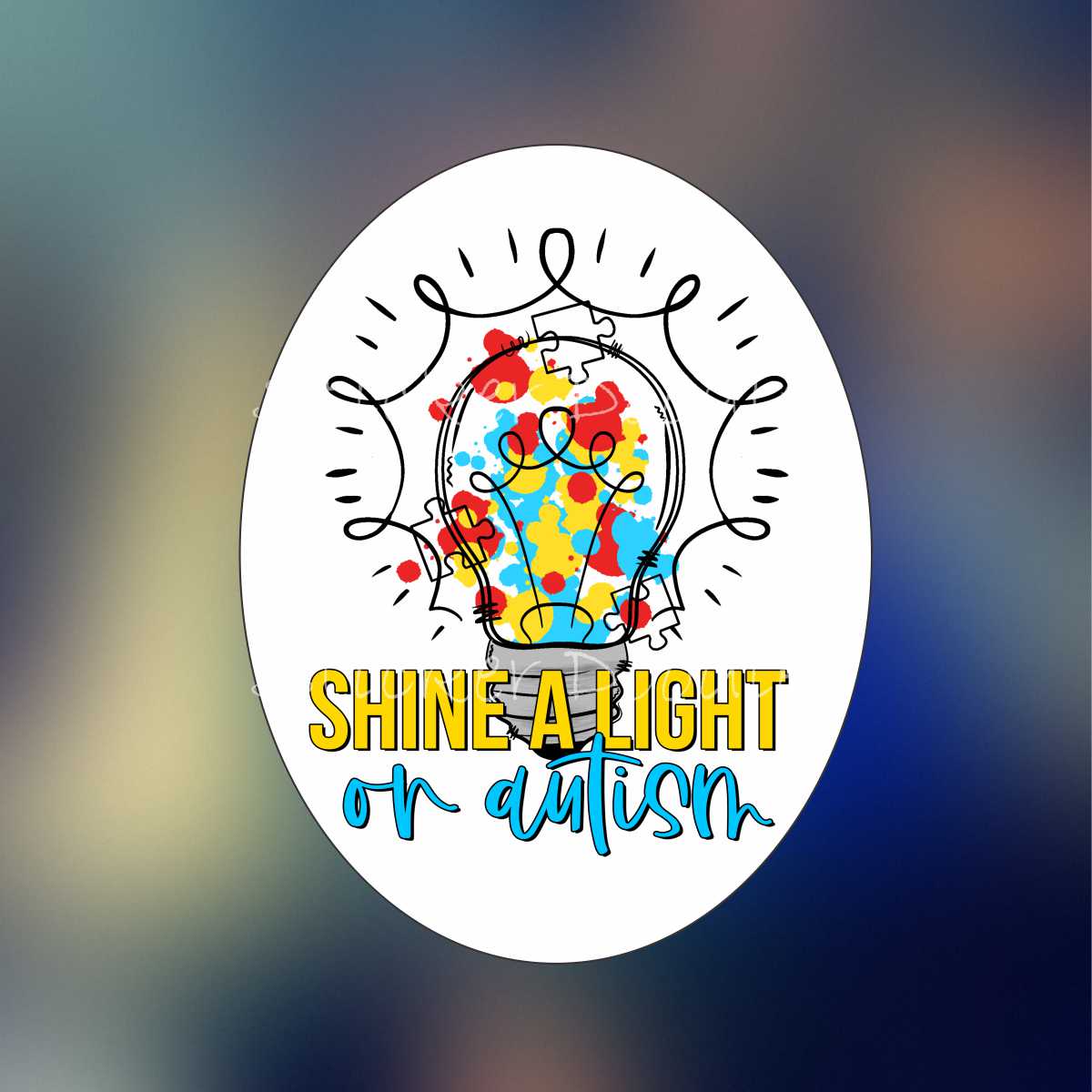 Autism Awareness 3 - Sticker