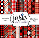 BR Plaid Printed Vinyl