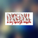 Baseball is my favorite season - Sticker