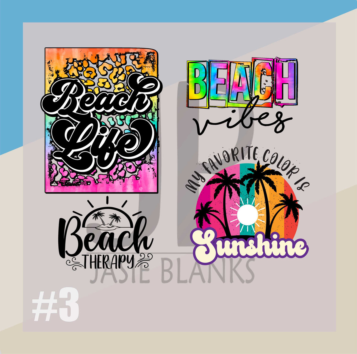 Beach Gang Sheet #3