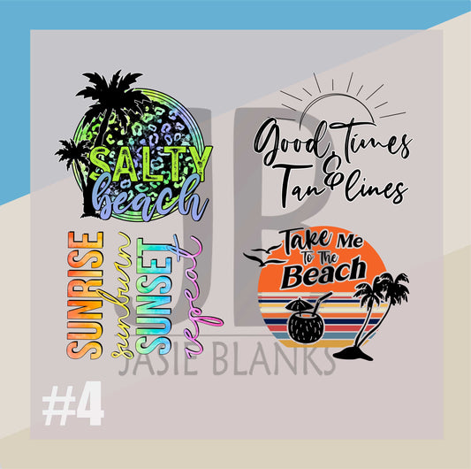 Beach Gang Sheet #4