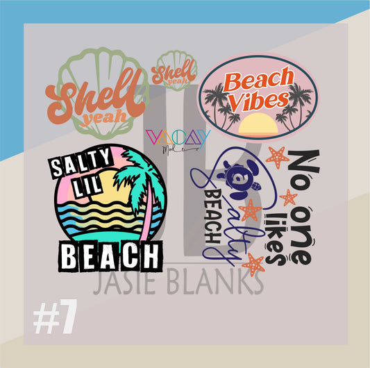 Beach Gang Sheet #7
