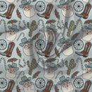 YeeHaw Santa Fabric